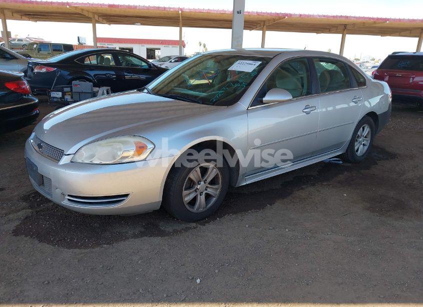 Photo 2 of 2012 Chevrolet Impala LS (VIN 2G1WF5E3XC1272937)