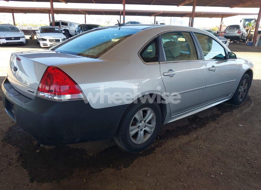 Photo 4 of 2012 Chevrolet Impala LS (VIN 2G1WF5E3XC1272937)