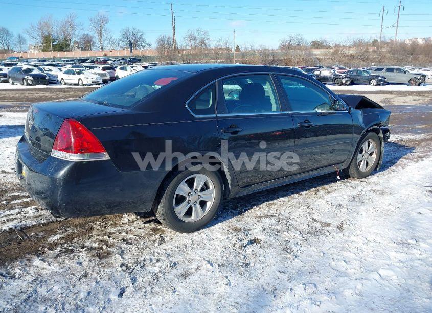 Photo 4 of 2012 Chevrolet Impala LS (VIN 2G1WF5E3XC1291651)