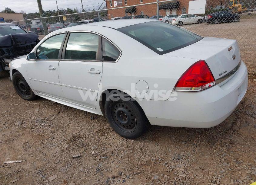 Photo 3 of 2011 Chevrolet Impala LS (VIN 2G1WF5EK7B1262615)