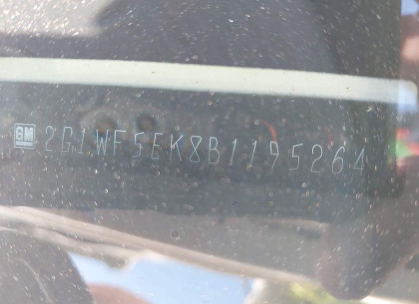 Photo 9 of 2011 Chevrolet Impala LS (VIN 2G1WF5EK8B1195264)