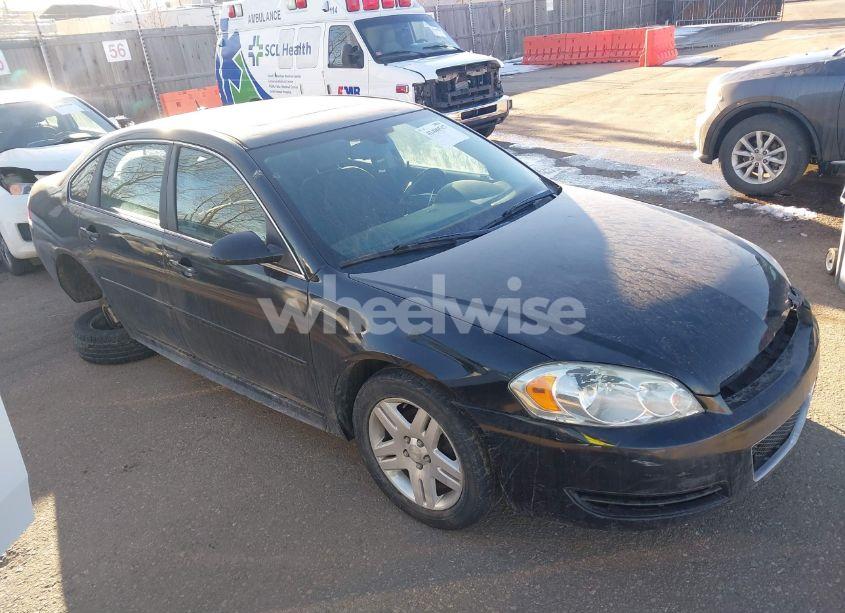 2012 Chevrolet Impala LT (VIN 2G1WG5E30C1276623) main photo