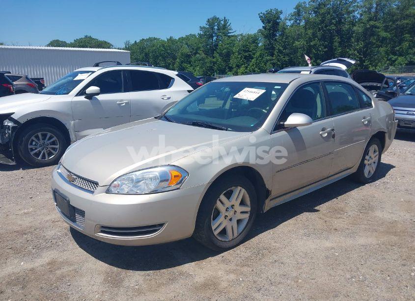 Photo 2 of 2012 Chevrolet Impala LT (VIN 2G1WG5E30C1299268)