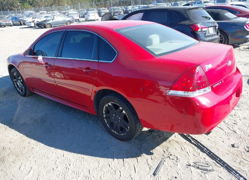 Photo 3 of 2012 Chevrolet Impala LT (VIN 2G1WG5E31C1200733)