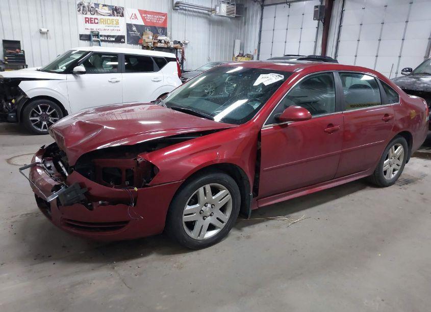 Photo 2 of 2013 Chevrolet Impala LT (VIN 2G1WG5E31D1224502)