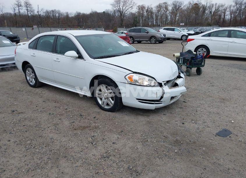 2012 Chevrolet Impala LT (VIN 2G1WG5E32C1130093) main photo