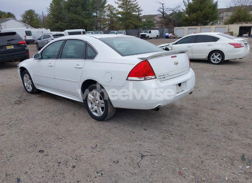 Photo 3 of 2012 Chevrolet Impala LT (VIN 2G1WG5E32C1130093)