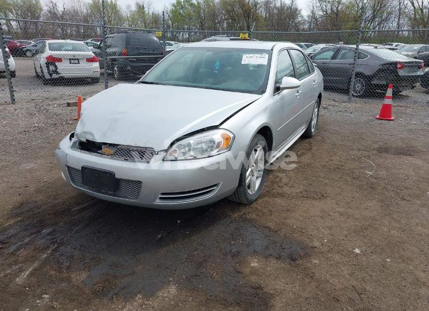 Photo 2 of 2012 Chevrolet Impala LT (VIN 2G1WG5E32C1256244)