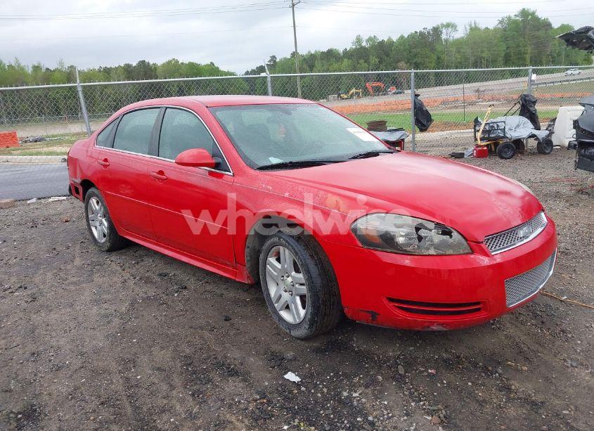 2012 Chevrolet Impala LT (VIN 2G1WG5E32C1330360) main photo
