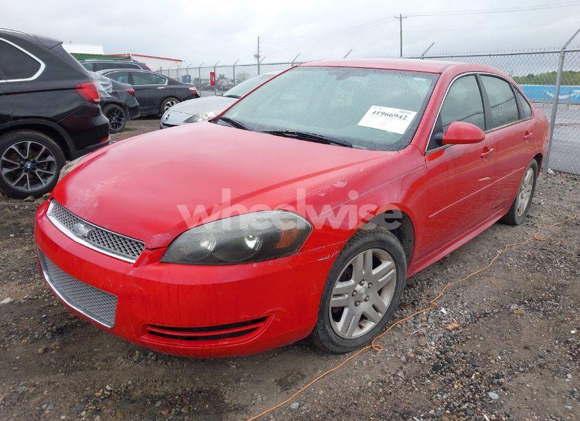 Photo 2 of 2012 Chevrolet Impala LT (VIN 2G1WG5E32C1330360)