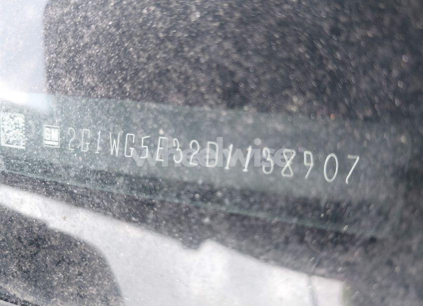 Photo 9 of 2013 Chevrolet Impala LT (VIN 2G1WG5E32D1138907)