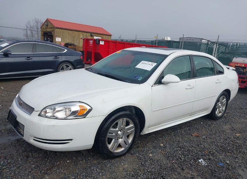 Photo 2 of 2012 Chevrolet Impala LT (VIN 2G1WG5E33C1242711)