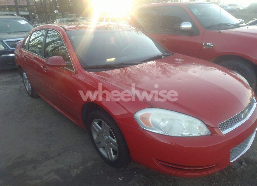2012 Chevrolet Impala LT FLEET (VIN 2G1WG5E33C1274963) main photo