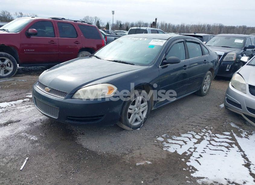 Photo 2 of 2013 Chevrolet Impala LT (VIN 2G1WG5E33D1230818)