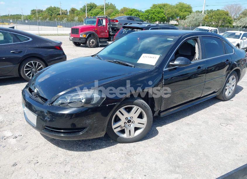 Photo 2 of 2013 Chevrolet Impala LT (VIN 2G1WG5E33D1239681)