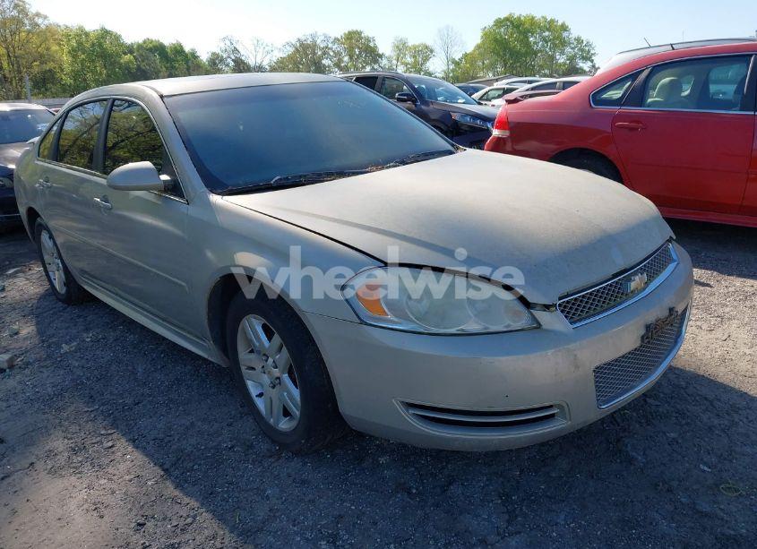 2012 Chevrolet Impala LT (VIN 2G1WG5E34C1162348) main photo