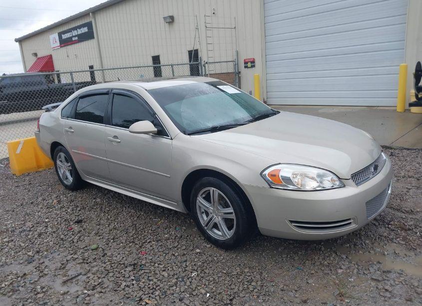 2012 Chevrolet Impala LT (VIN 2G1WG5E35C1136308) main photo