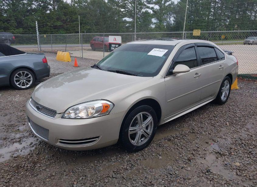 Photo 2 of 2012 Chevrolet Impala LT (VIN 2G1WG5E35C1136308)