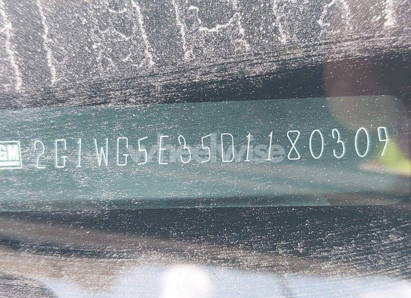 Photo 9 of 2013 Chevrolet Impala LT (VIN 2G1WG5E35D1180309)