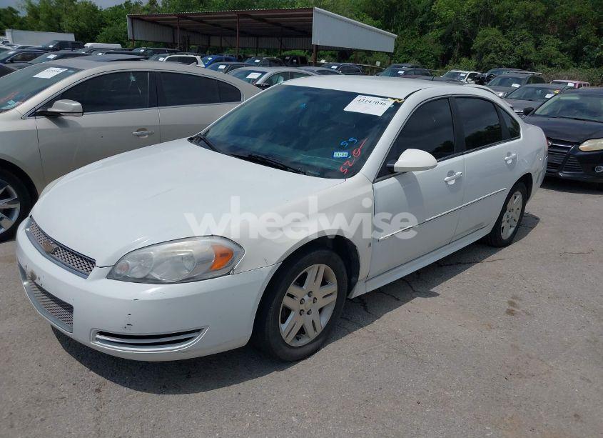 Photo 2 of 2012 Chevrolet Impala LT (VIN 2G1WG5E36C1283432)