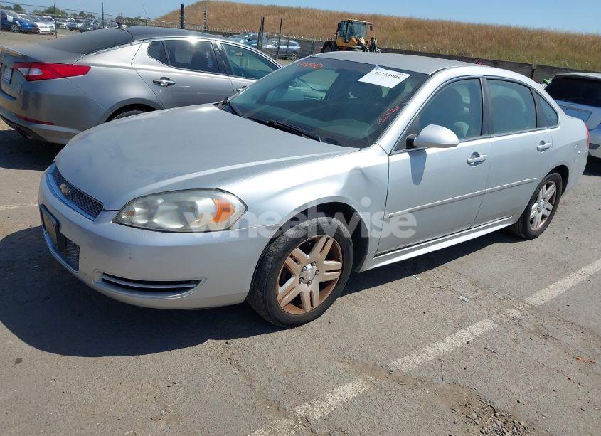 Photo 2 of 2012 Chevrolet Impala LT (VIN 2G1WG5E37C1152476)