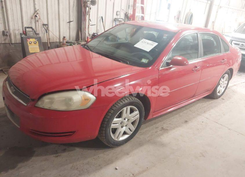 Photo 2 of 2012 Chevrolet Impala LT (VIN 2G1WG5E37C1256837)