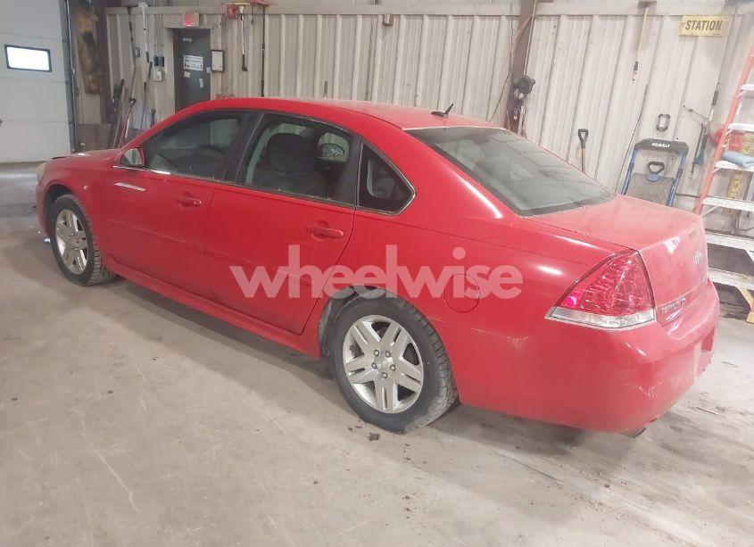 Photo 3 of 2012 Chevrolet Impala LT (VIN 2G1WG5E37C1256837)
