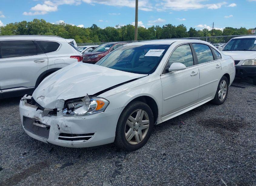 Photo 2 of 2012 Chevrolet Impala LT (VIN 2G1WG5E37C1296870)