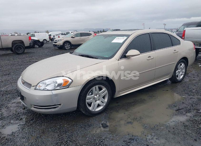 Photo 2 of 2012 Chevrolet Impala LT (VIN 2G1WG5E38C1283495)
