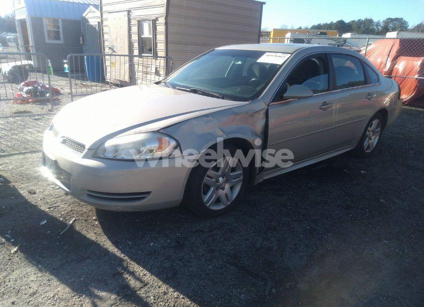 Photo 2 of 2012 Chevrolet Impala LT (VIN 2G1WG5E38C1326586)