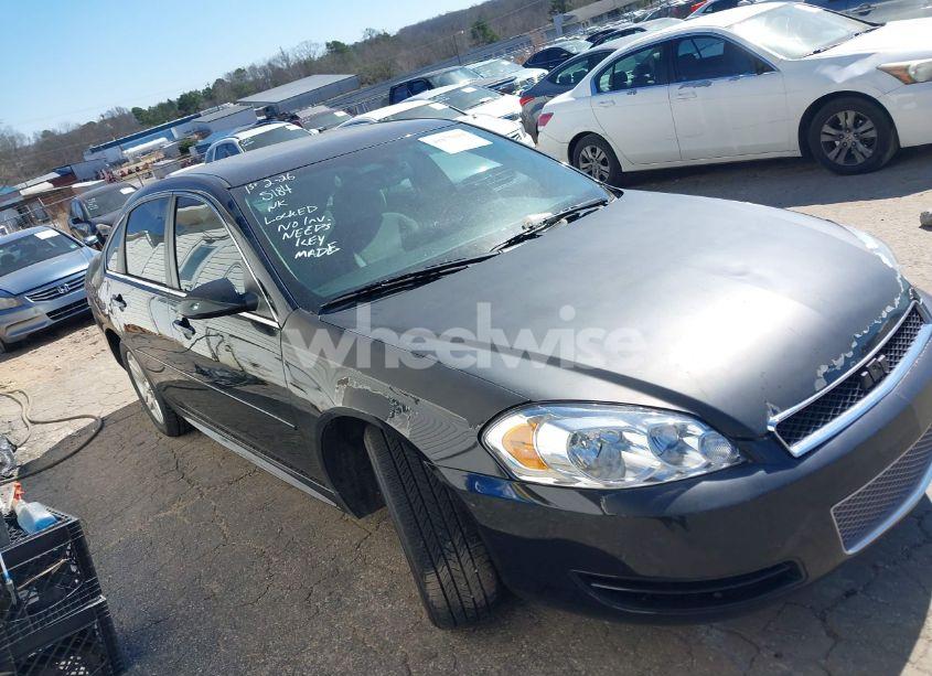 2012 Chevrolet Impala LT (VIN 2G1WG5E38C1337054) main photo