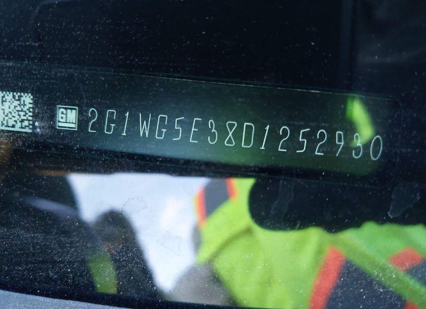 Photo 9 of 2013 Chevrolet Impala LT (VIN 2G1WG5E38D1252930)