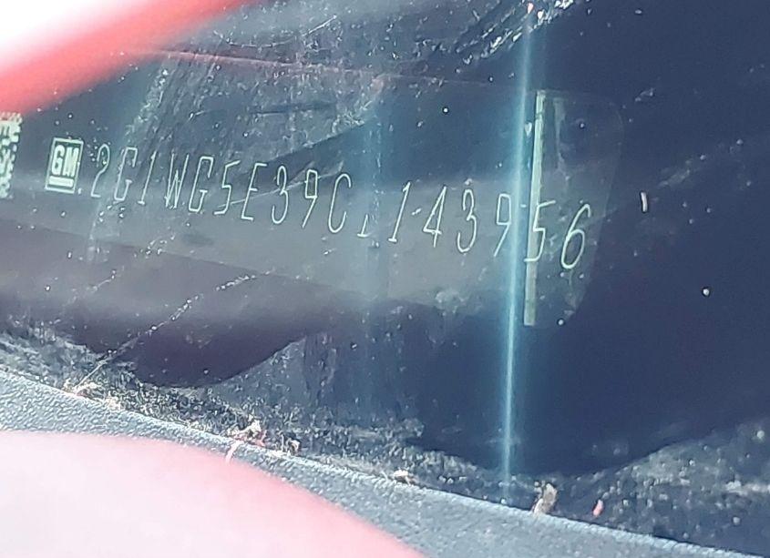 Photo 9 of 2012 Chevrolet Impala LT (VIN 2G1WG5E39C1143956)