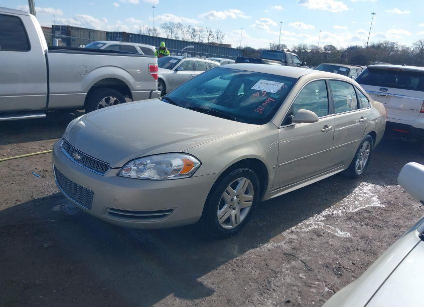 Photo 2 of 2012 Chevrolet Impala LT (VIN 2G1WG5E3XC1312009)