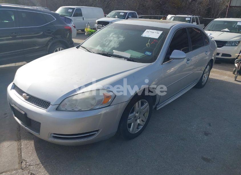 Photo 2 of 2012 Chevrolet Impala LT (VIN 2G1WG5E3XC1318523)