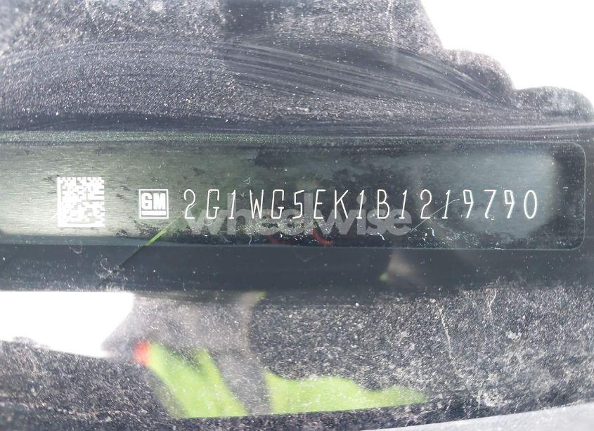 Photo 9 of 2011 Chevrolet Impala LT (VIN 2G1WG5EK1B1219790)