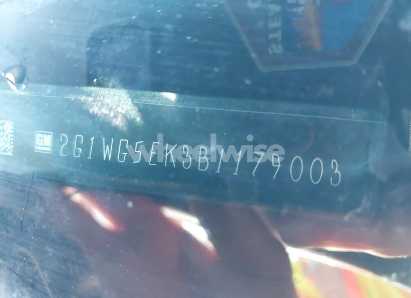 Photo 9 of 2011 Chevrolet Impala LT (VIN 2G1WG5EK3B1179003)