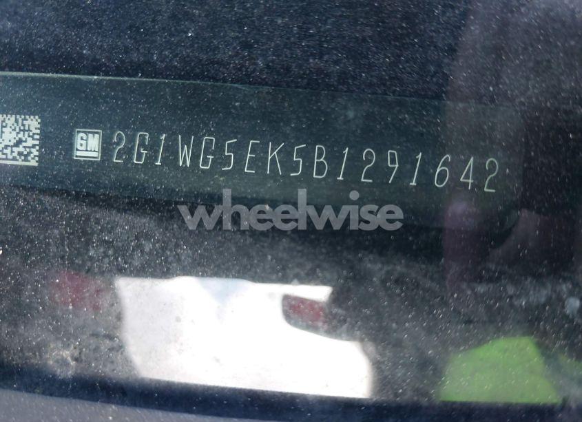 Photo 9 of 2011 Chevrolet Impala LT (VIN 2G1WG5EK5B1291642)