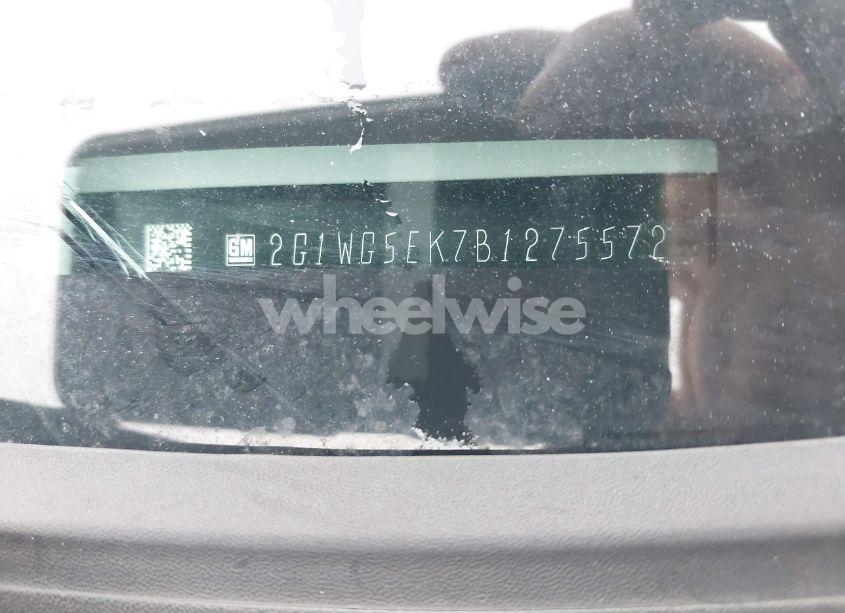 Photo 9 of 2011 Chevrolet Impala LT (VIN 2G1WG5EK7B1275572)