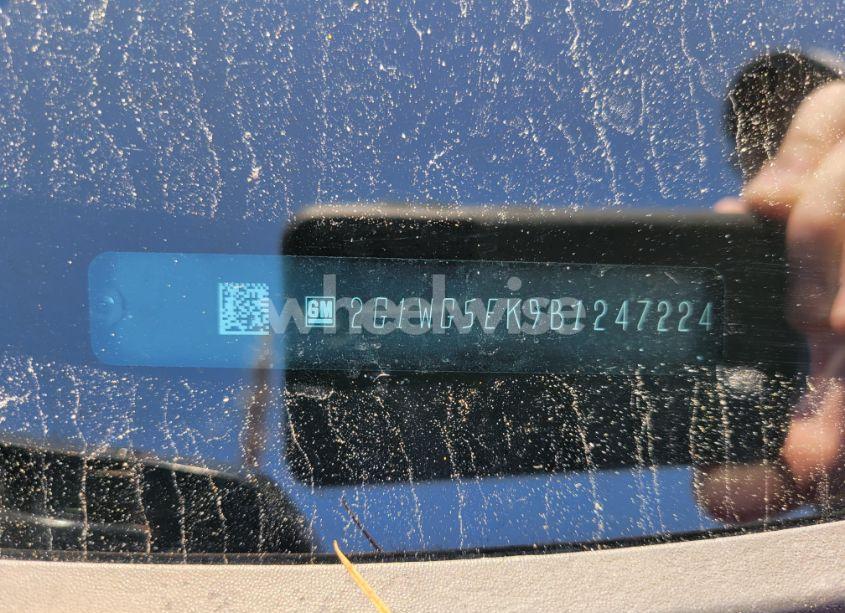 Photo 9 of 2011 Chevrolet Impala LT (VIN 2G1WG5EK9B1247224)