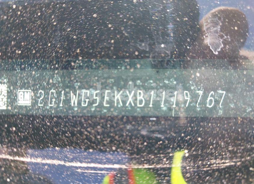 Photo 9 of 2011 Chevrolet Impala LT (VIN 2G1WG5EKXB1119767)