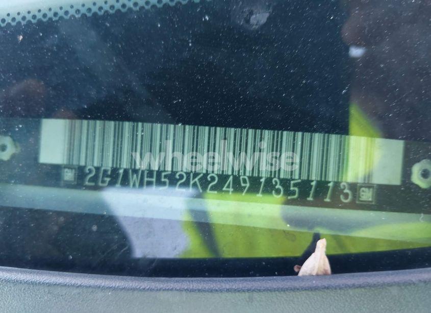 Photo 9 of 2004 Chevrolet Impala LS (VIN 2G1WH52K249135113)