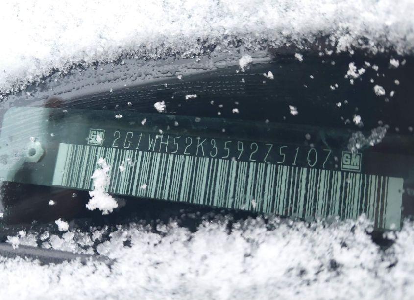 Photo 9 of 2005 Chevrolet Impala LS (VIN 2G1WH52K359275107)