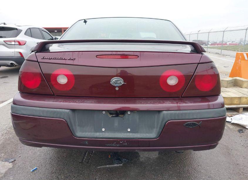Photo 16 of 2003 Chevrolet Impala LS (VIN 2G1WH52K539259665)