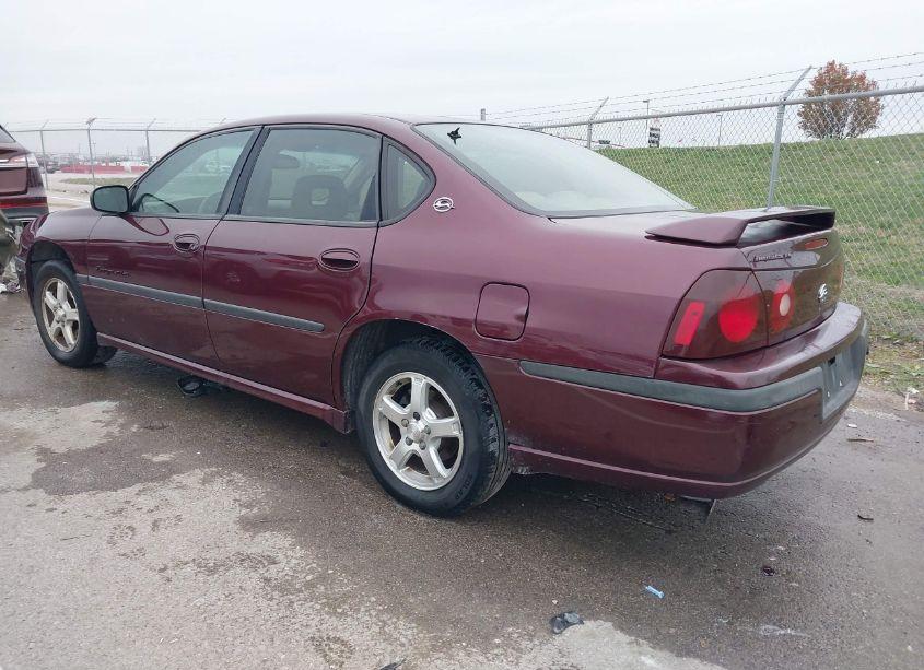Photo 3 of 2003 Chevrolet Impala LS (VIN 2G1WH52K539259665)