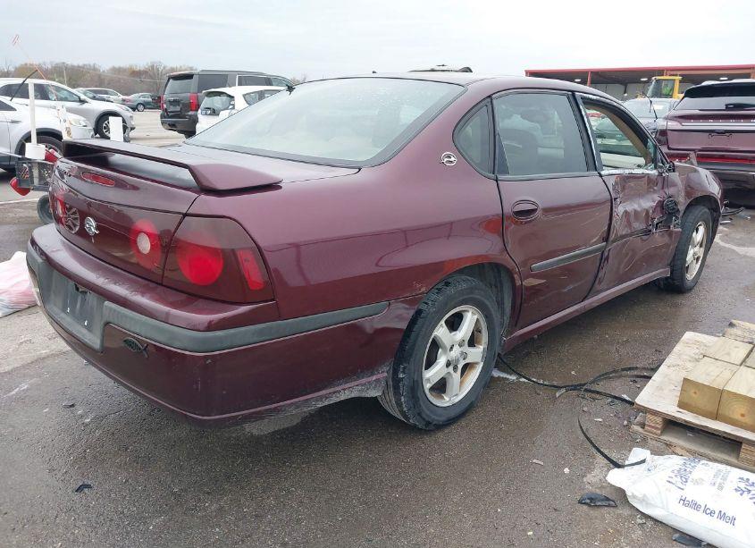 Photo 4 of 2003 Chevrolet Impala LS (VIN 2G1WH52K539259665)