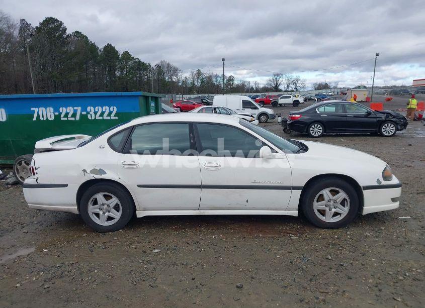 Photo 13 of 2003 Chevrolet Impala LS (VIN 2G1WH52K639213942)