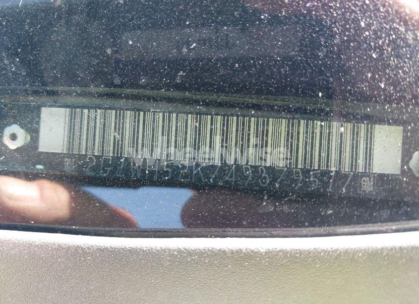 Photo 9 of 2004 Chevrolet Impala LS (VIN 2G1WH52K749379517)