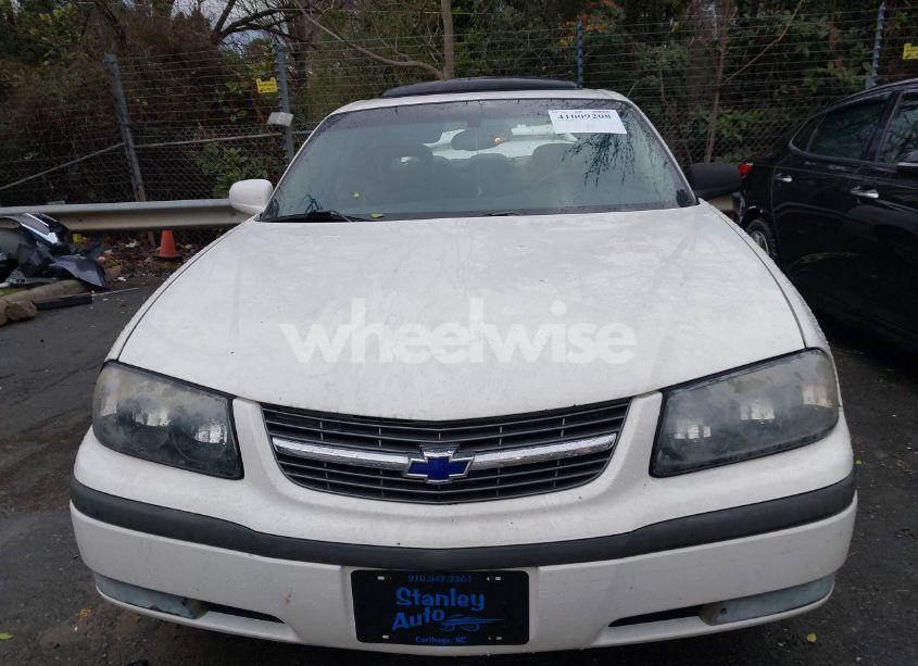 Photo 12 of 2003 Chevrolet Impala LS (VIN 2G1WH55K339130514)