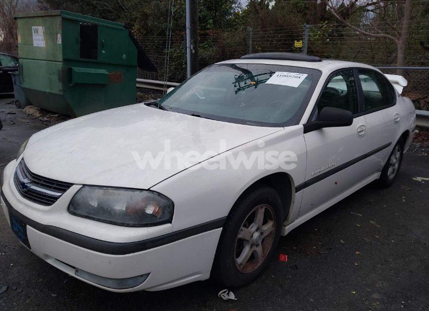 Photo 2 of 2003 Chevrolet Impala LS (VIN 2G1WH55K339130514)